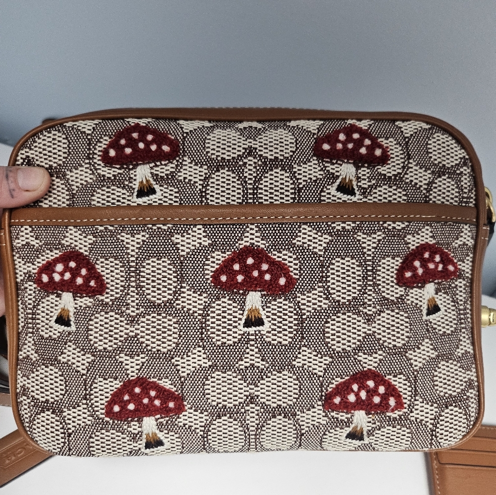 Coach mushroom flight bag